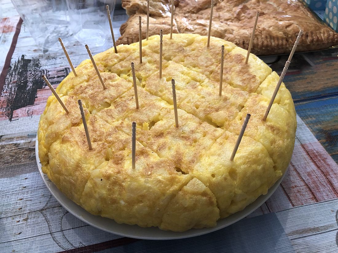 Tortilla española de papas